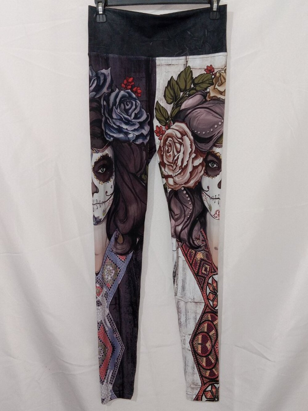 Eagle Rock Werkshop Women's Dark Sugar Full Length Triathlon Leggings Size L